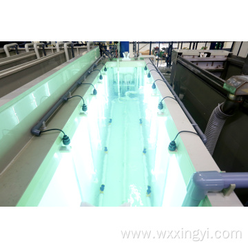 Tanks/baths for plastic plating line